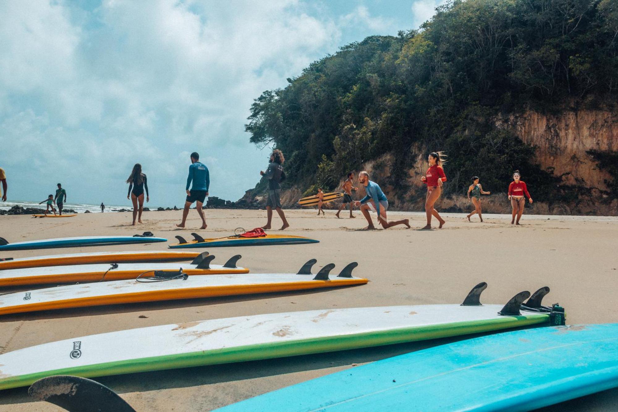 بيت شباب Surfcamp Arara Praia de Pipa المظهر الخارجي الصورة