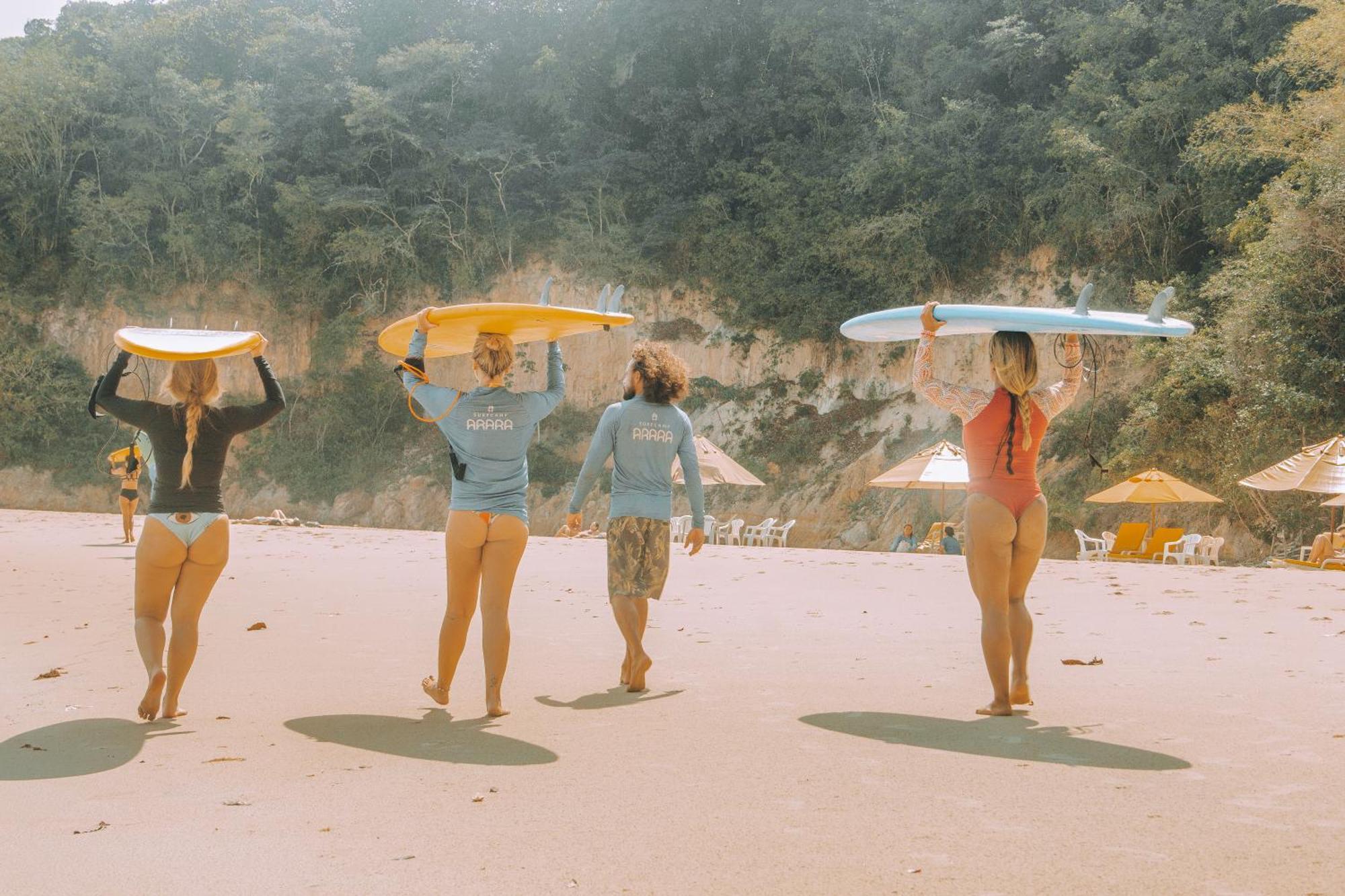 بيت شباب Surfcamp Arara Praia de Pipa المظهر الخارجي الصورة
